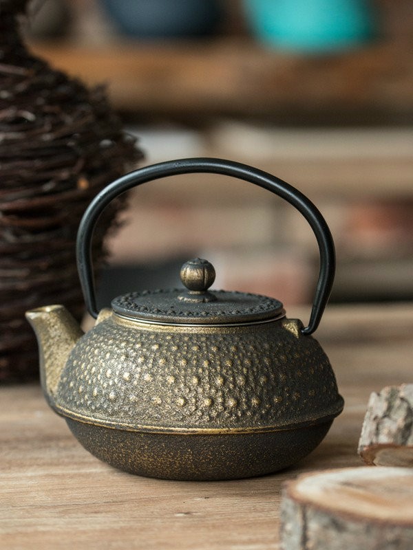 Dzbanek żeliwny GRANA do parzenia herbaty