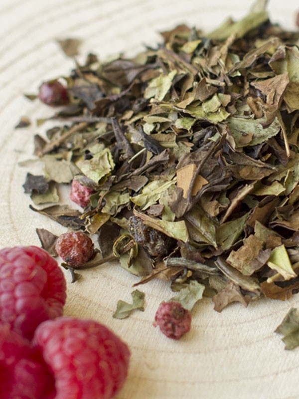 Herbata biała soczysta malina