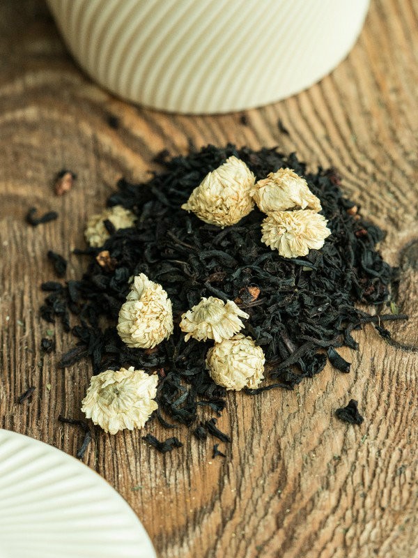 Herbata czarna - Truskawki z kremem