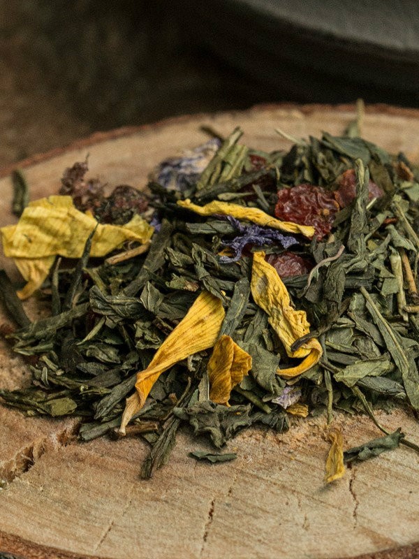 Herbata zielona -Malinowy Król