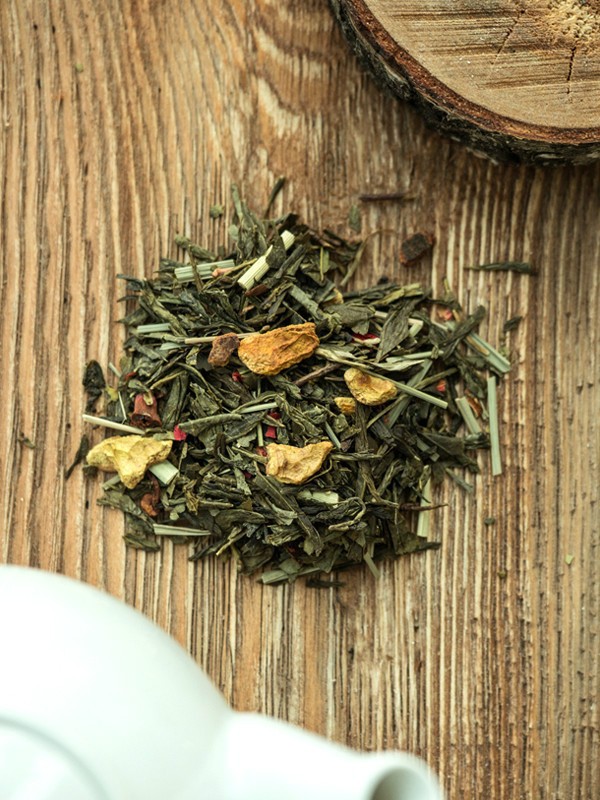 Herbata zielona - Moc Granatu