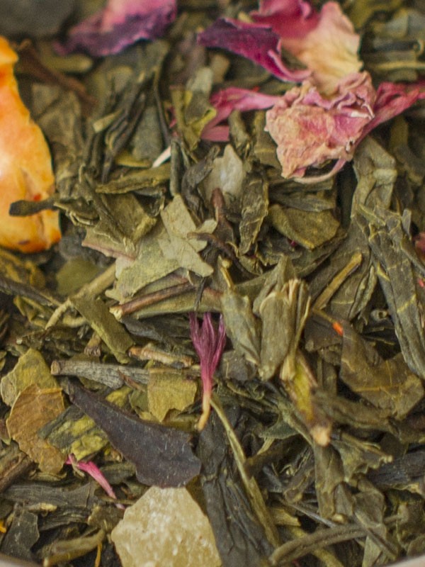 Herbata zielona Owoc Pasji - Wiśnia