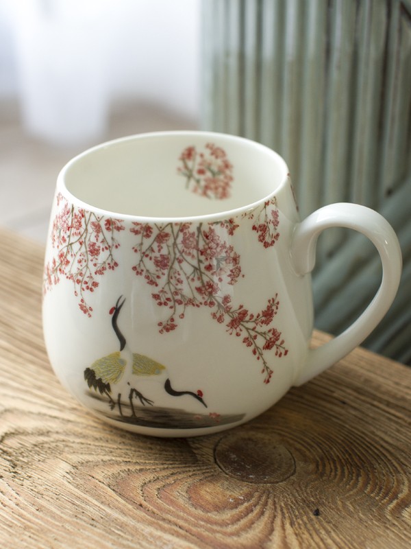 Kubek baryłka Żuraw