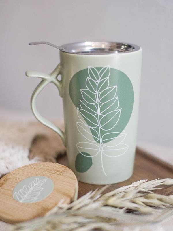 Kubek z zaparzaczem Leaf